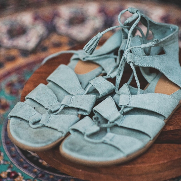 Lace Up Gladiator Sandal - Picture 3 of 3